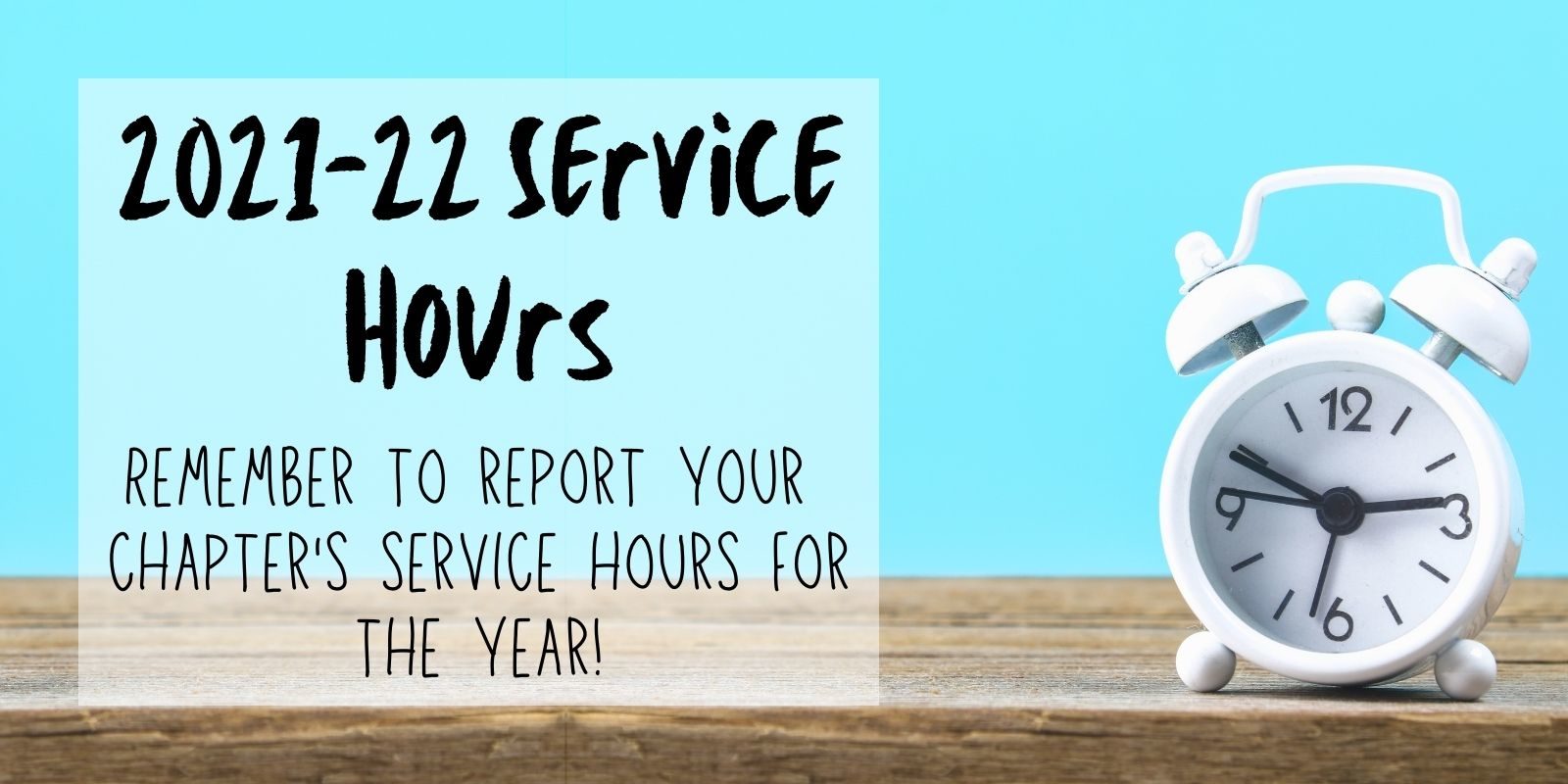 Reporting Service Hours is Easy!