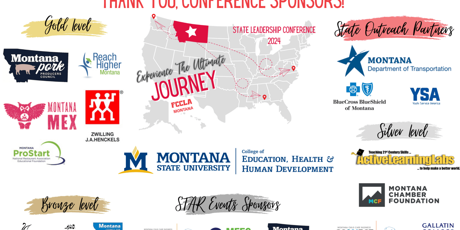 Special Thanks To Our 2024 State Leadership Conference Sponsors