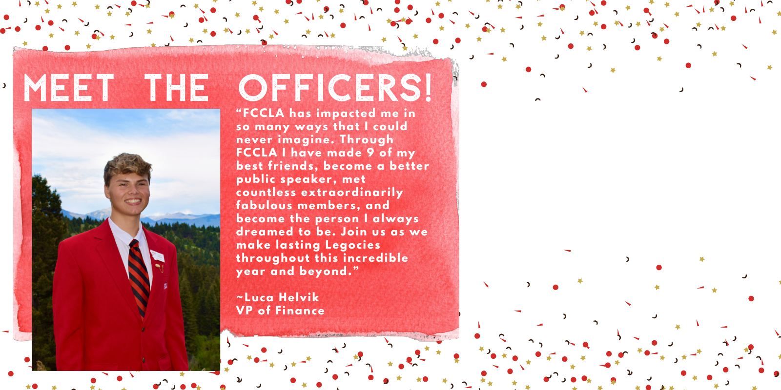 Meet The Officers–Luca